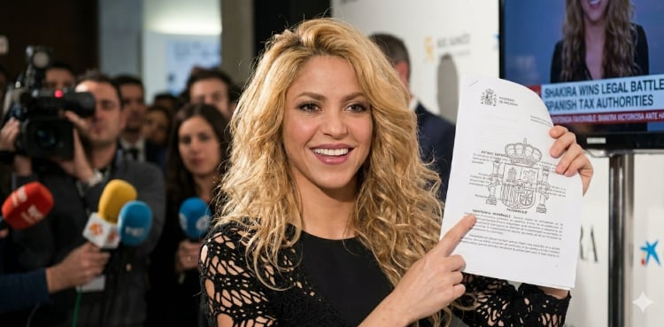 Shakira wins legal battle against Spanish tax authorities