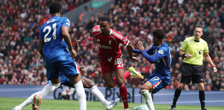 Chelsea end six-game losing run with 1-1 draw at Liverpool