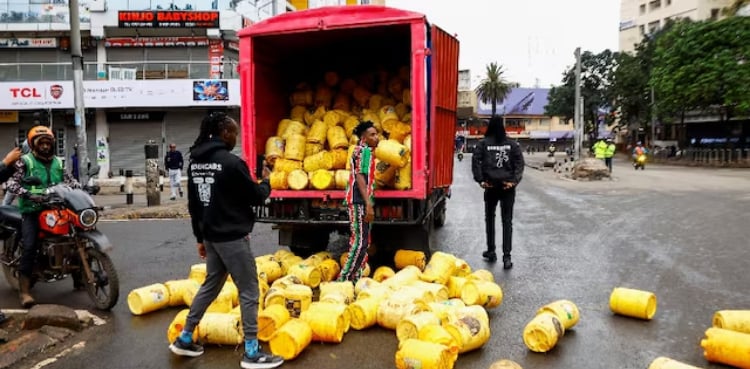 Four killed in protests over Kenya fuel price hikes as strike strands commuters