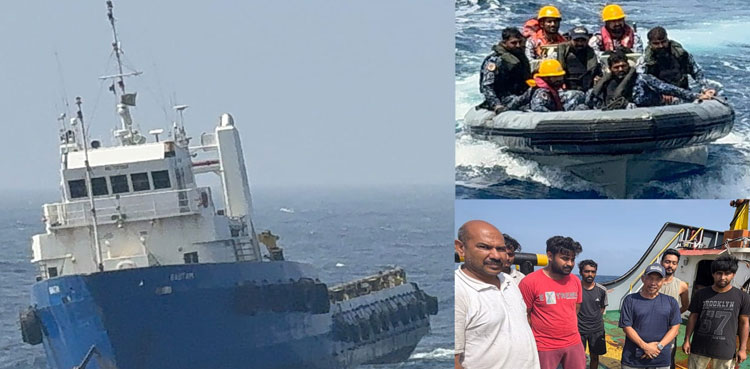 Pakistan Navy Renders Assistance to Indian and Indonesian Crew of Stranded Vessel in Arabian Sea