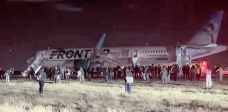 Plane hits trespasser during Denver take-off