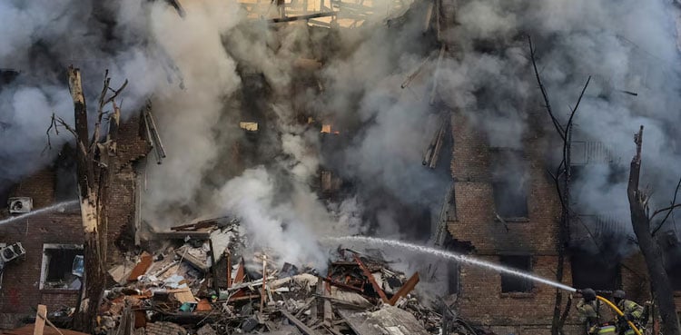 Russia strikes Kyiv with massive missile and drone attack, killing four