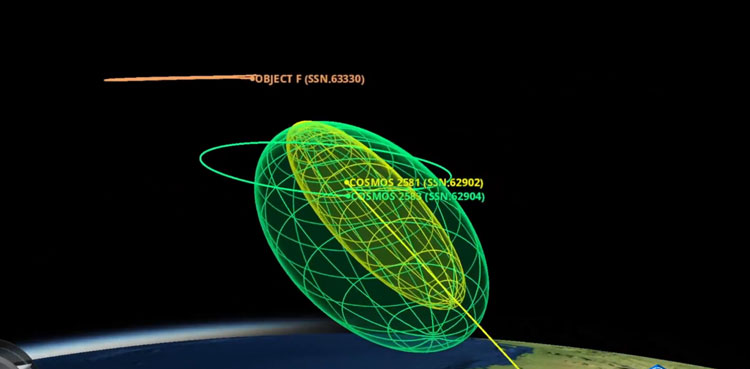 Russian satellites perform ‘sophisticated’ maneuver: Pass within 10 feet of each other
