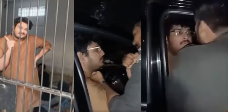 Viral Video: SSP’s son released after brief detention over misbehaving with Karachi police