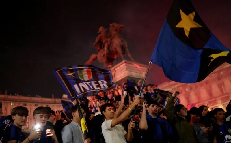Rome derby chaos and Milan unrest as Serie A's Champions League chase hots up