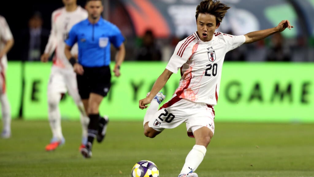 Kubo vows to lead Japan at World Cup with Mitoma out