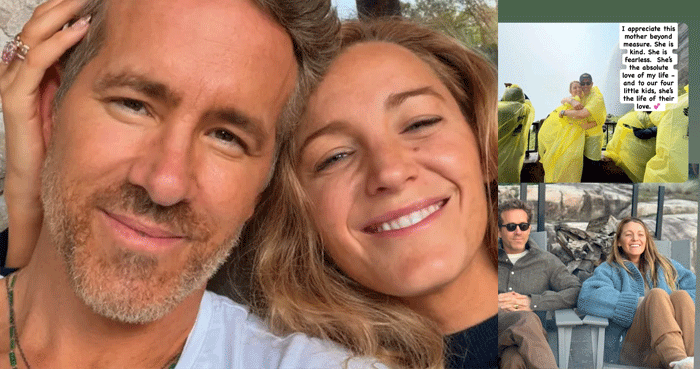 Ryan Reynolds gushes over Blake Lively in sweet Mother’s Day tribute