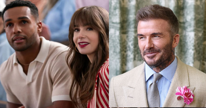 ‘Emily In Paris’ star reveals David Beckham helped launch his acting career