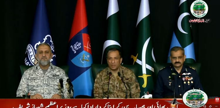 Indian narrative portraying Pakistan as source of terrorism buried forever: DG ISPR