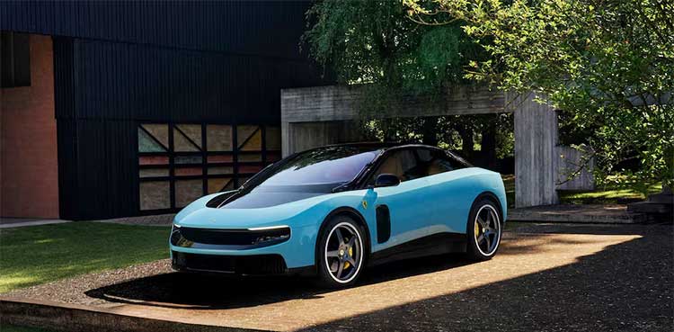 LUCE: Ferrari presents its first fully electric car