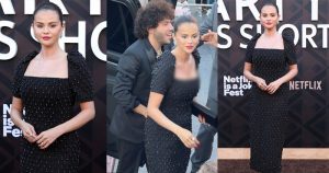 Selena Gomez, Benny Blanco enjoy date night at Martin Short documentary premiere