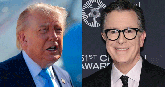 Donald Trump issues cryptic warning to Stephen Colbert ahead of final ‘Late Show’ episode