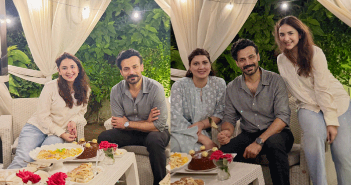 Yumna Zaidi celebrates Zahid Ahmed’s Hilal-e-Imtiaz with special evening
