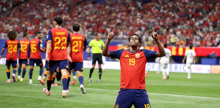 Yamal scores on injury return as Spain thrash Saudi Arabia