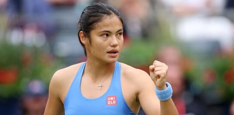 ‘I’m back!’: Raducanu to face Vekic in Queen’s Club final