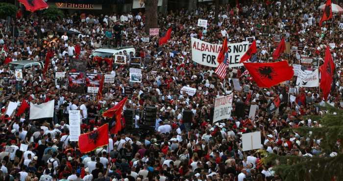 Albania protests swell as opposition to Kushner resort persists