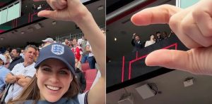 Alexandra Daddario trolls Beckham with cheeky World Cup selfie