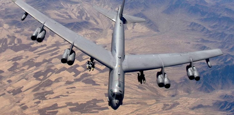 US Air Force B-52 bomber crashes after takeoff, Edwards Air Force Base says