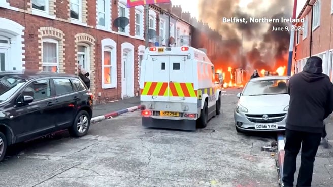 Belfast victim’s family calls for calm after anti-immigrant violence