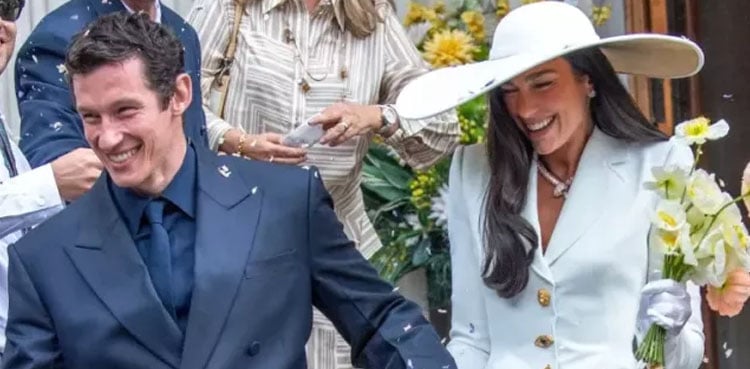 Dua Lipa Ditches Tradition, Marries Callum Turner in Jagger-Style Glam