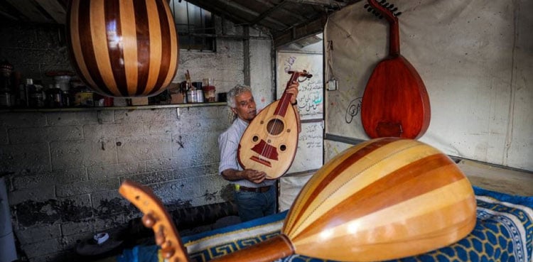 From rubble to music: Gaza’s Oud repairman