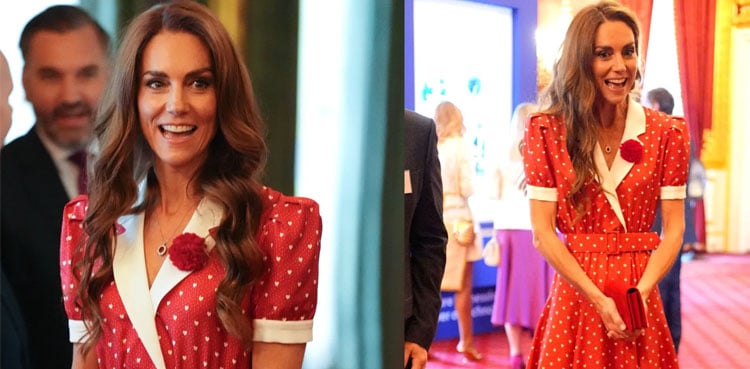 Kate Middleton red polka-dot dress sends clear message to the nation