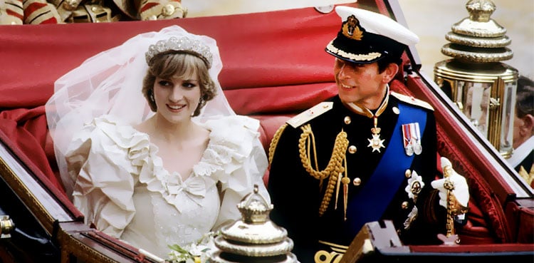 King Charles honors Diana’s wedding dress designer