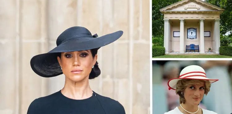 Meghan’s emotional moment at Diana’s grave resurfaces