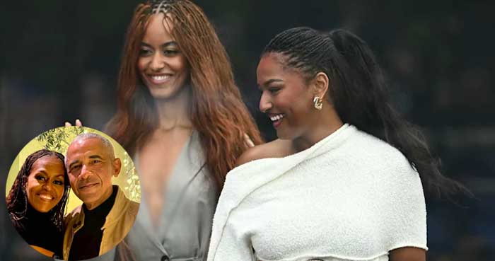Barak Obama’s daughters turn heads in their chic attire