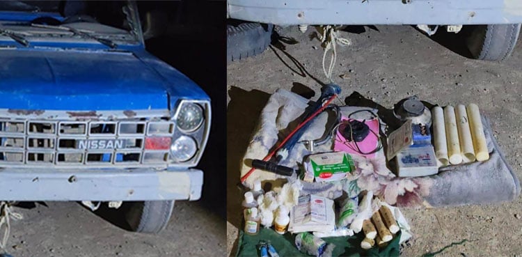 Security forces foil major terror plot in Panjgur, seize weapons cache
