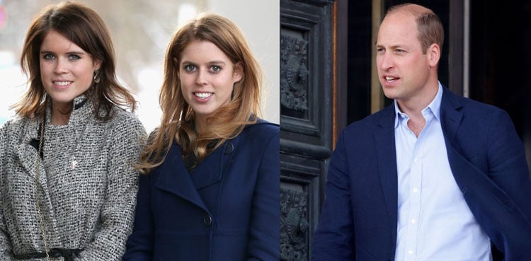 Prince William shows support for cousins amid royal rift