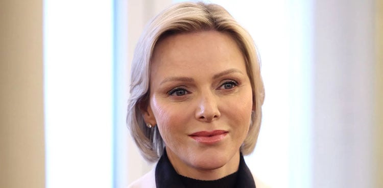 Princess Charlene steps out amid curtsy backlash