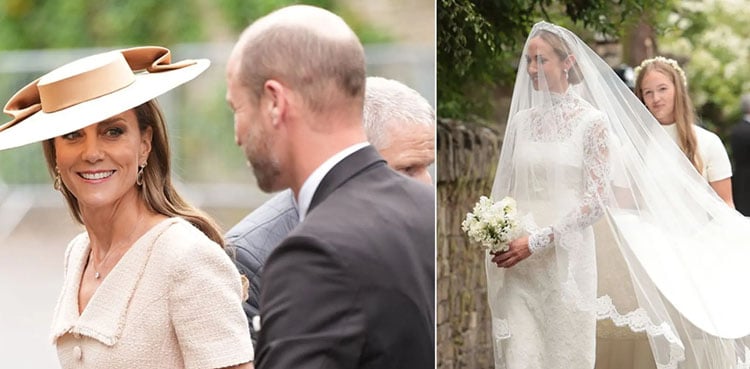Princess Kate & Prince William Steal the Spotlight at Peter Phillips’ Wedding
