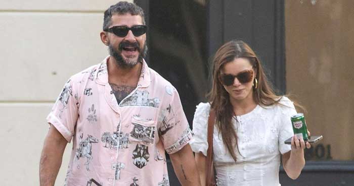 Shia LaBeouf celebrates 40th Birthday in New Orleans