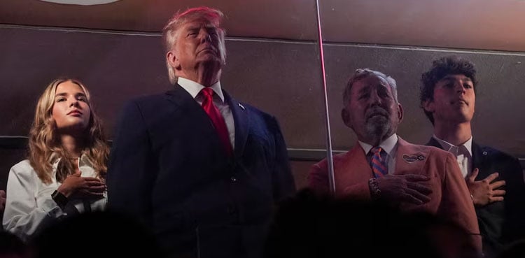 Trump booed at NBA finals Game 3 as he attends Kni
