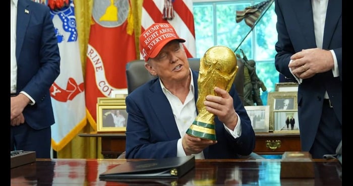 Trump to present 2026 World Cup trophy to winners at New Jersey final