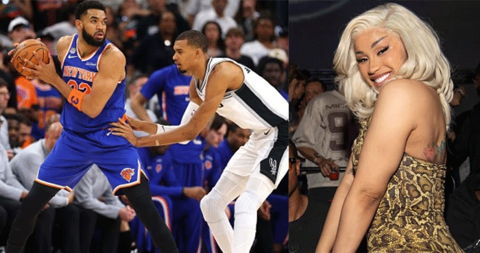 Cardi B fires up NBA Finals Game 3 with high-energy performance: WATCH