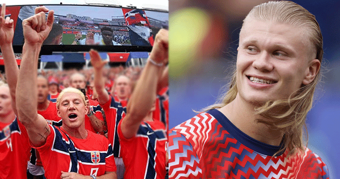 Channing Tatum dresses up as Erling Haaland to cheer Norway at World Cup