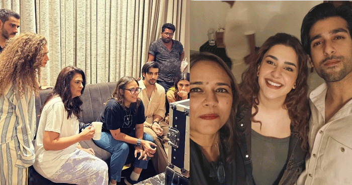 ‘Doctor Bahu’: Mehreen Jabbar shares Kubra Khan, Shuja Asad’s funny BTS clip