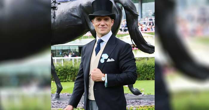 Henry Cavill flaunts his century-old Longines watch at Royal Ascot