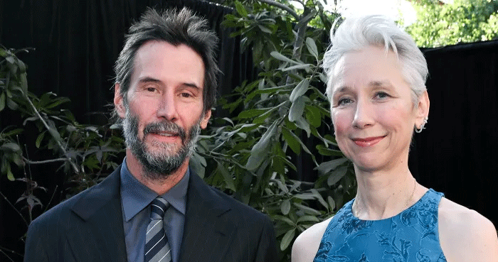 Keanu Reeves gushes over girlfriend Alexandra Grant at MOCA Gala