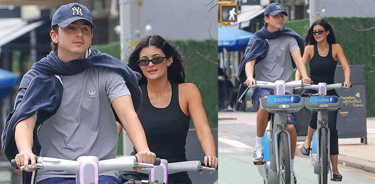 Timothée Chalamet, Kylie Jenner enjoy romantic bike date around NYC