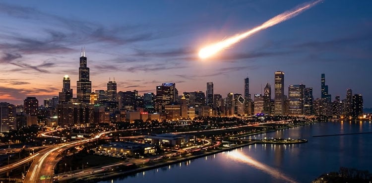 Watch: High-speed meteor blows up in sky, shaking major US city