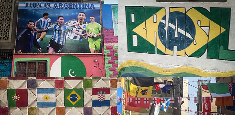 How ‘Mini Brazil’ Lyari comes alive during FIFA World Cup