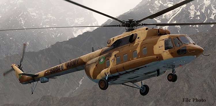 Pakistan Army helicopter crashes in Muzaffarabad; all aboard embrace shahadat