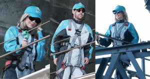 Sydney Sweeney bonds with BF Scooter Braun’s kids during bridge climb adventure