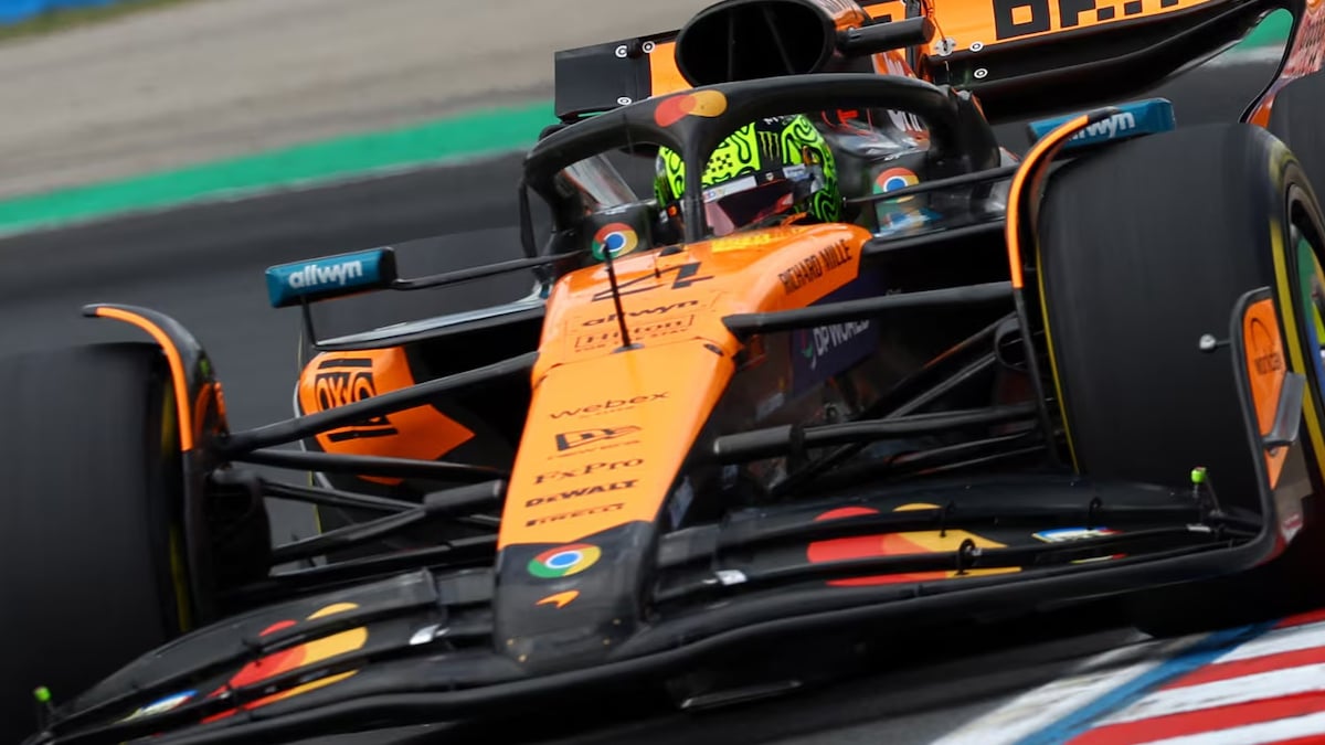 Norris finds pace to edge Hamilton in last Hungarian practice