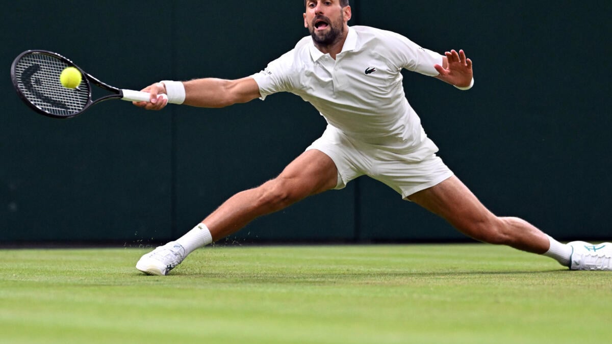 Jovial Djokovic dismantles Tsitsipas