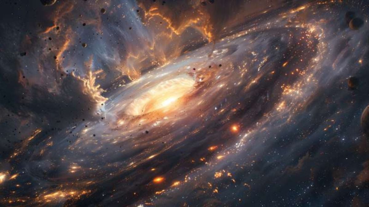 Black hole erupts for the third time as scientists watch in real time
