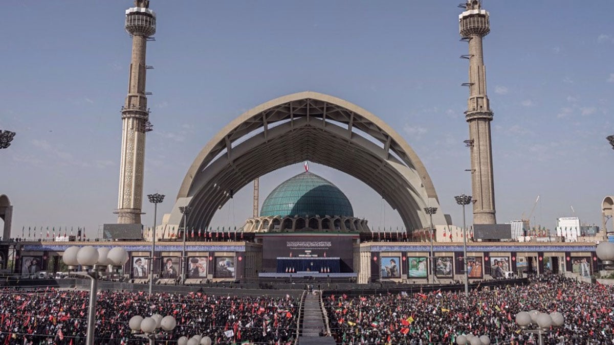 Iran Holds Funeral for Former Supreme Leader in Mashhad